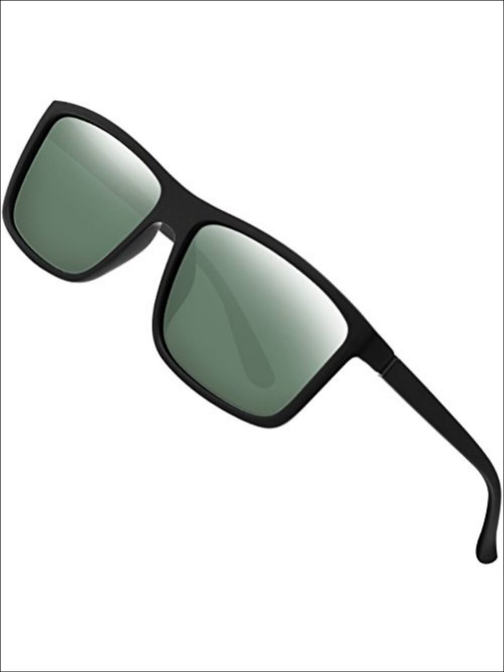 Polarized Sunglasses for Men Rectangular UV400 Full Frame Retro